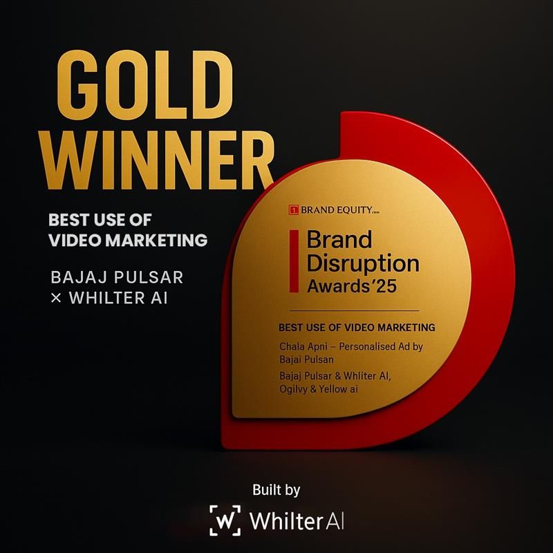 Award - Best Use of Personalised Video Marketing